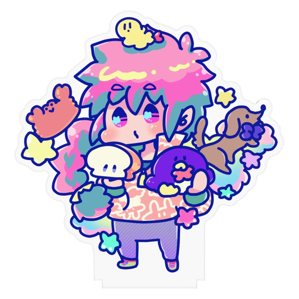 れのくんと仲間たちアクリルフィギュア