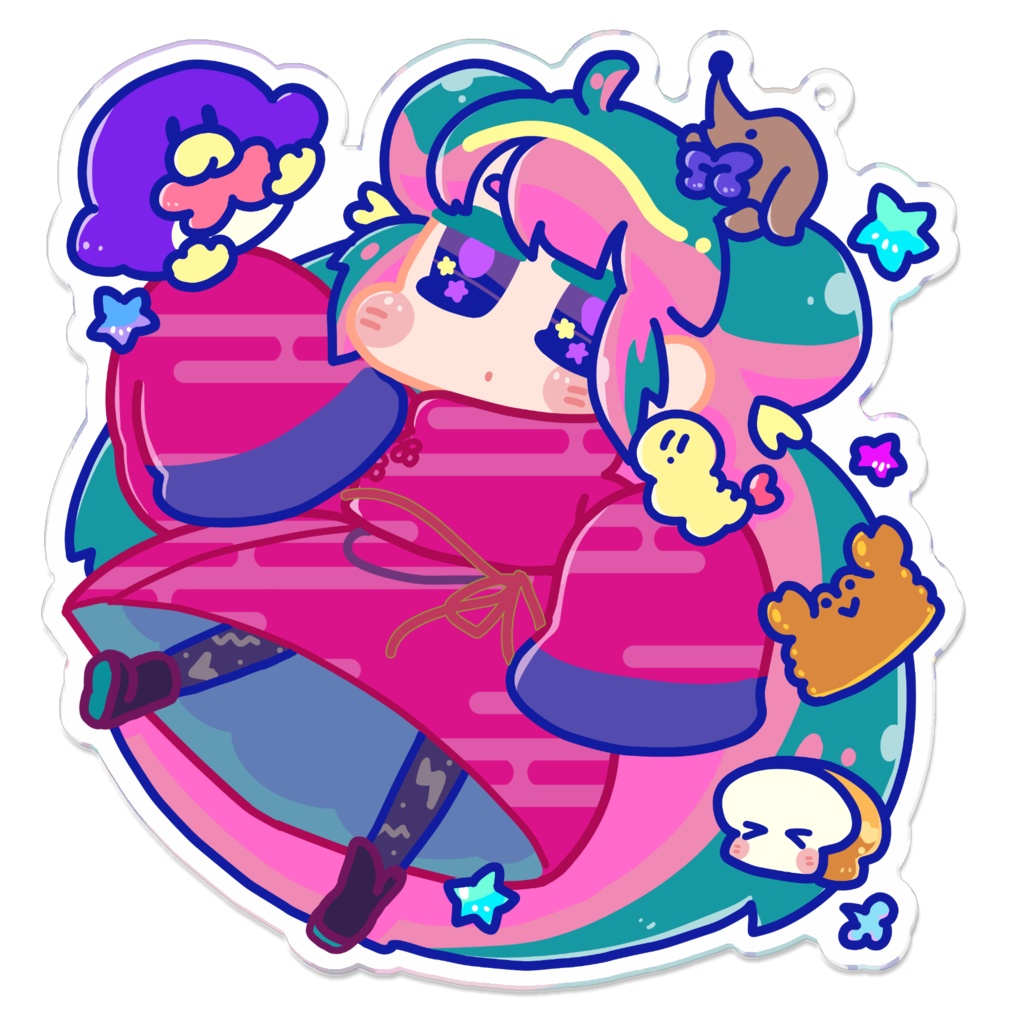 ねとちゃんと仲間たちアクキー