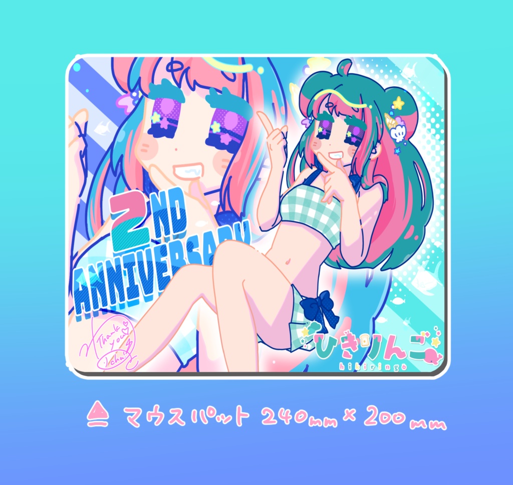 2周年記念!水着ねとちゃん夏セット🍎