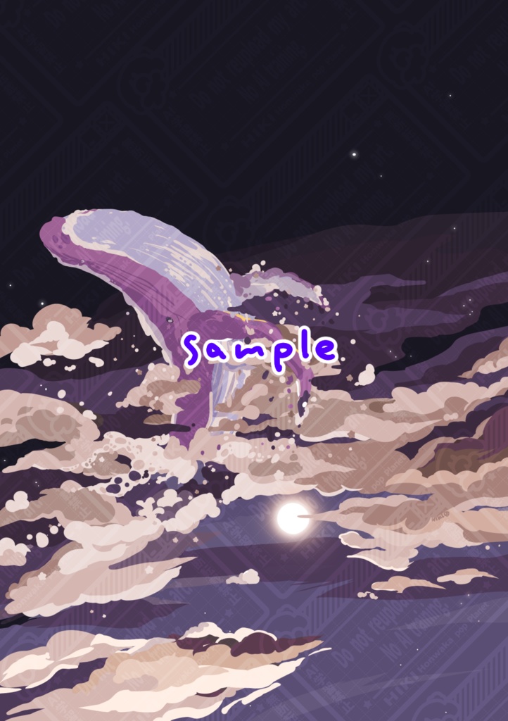 ほんわかポップアート020【iPad等 デジタル壁紙、配信用】