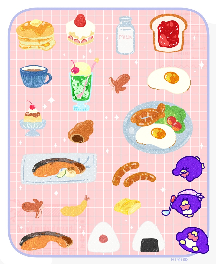 朝に食べると特別かもしれない美味しいものフレークシール