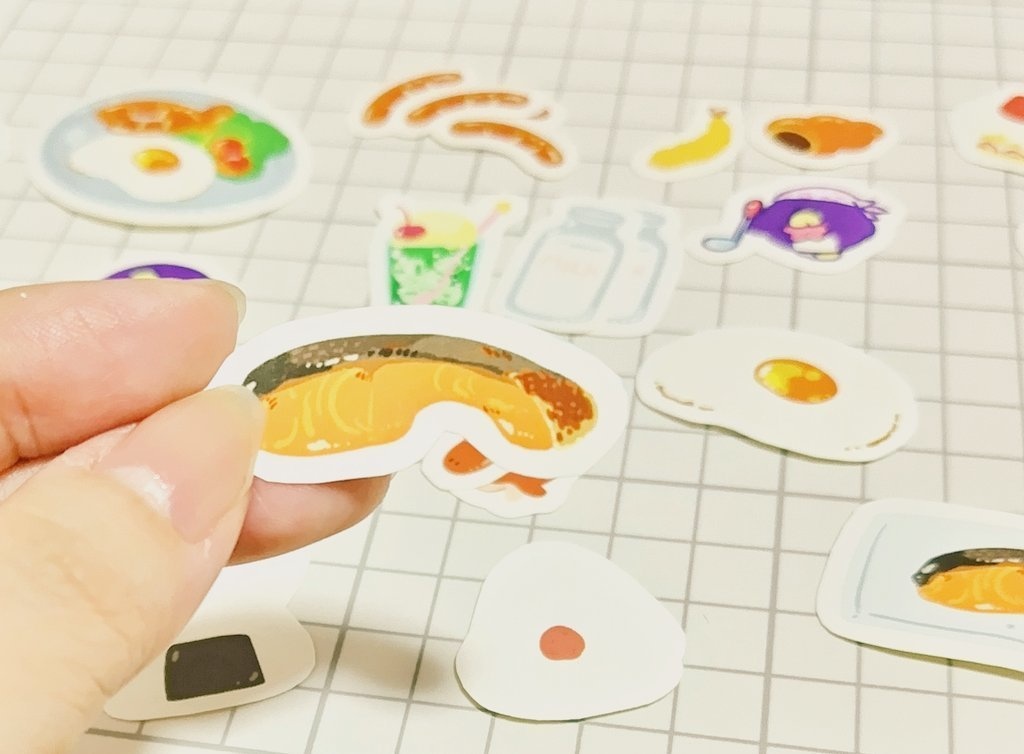 朝に食べると特別かもしれない美味しいものフレークシール