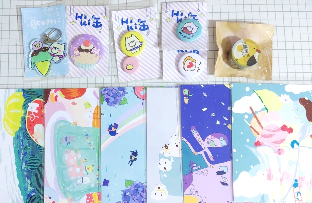 【NEW】はるか昔に制作したグッズセット