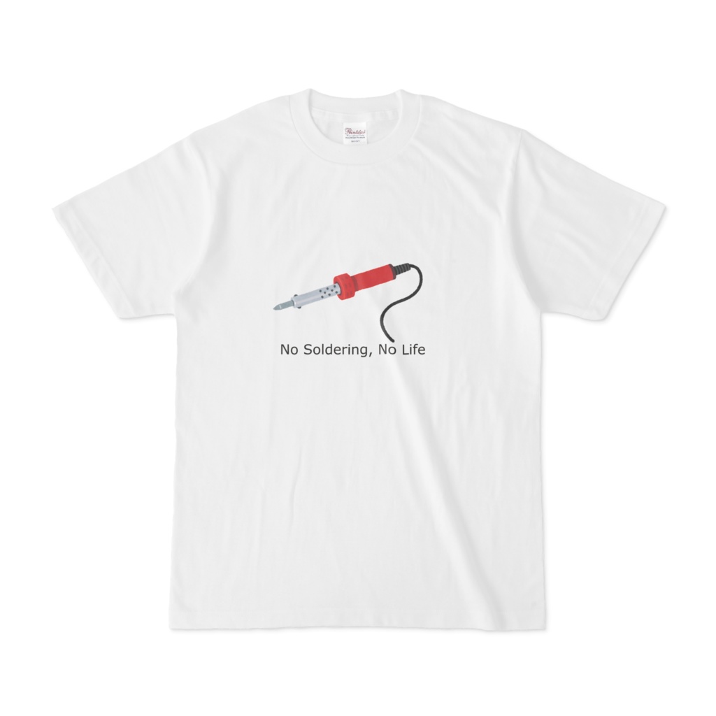 "No Soldering, No Life" Tシャツ