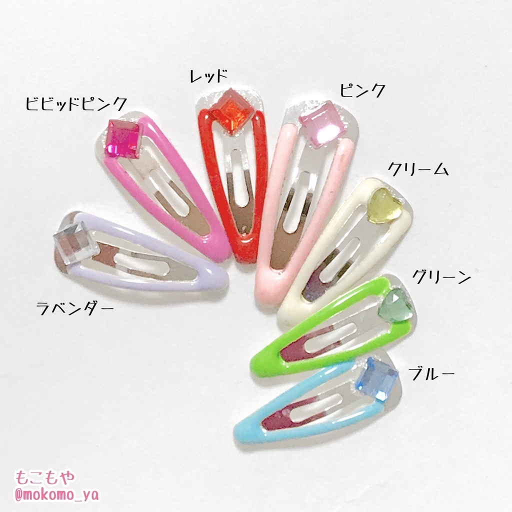 ぬいちゃんのミニミニヘアクリップ