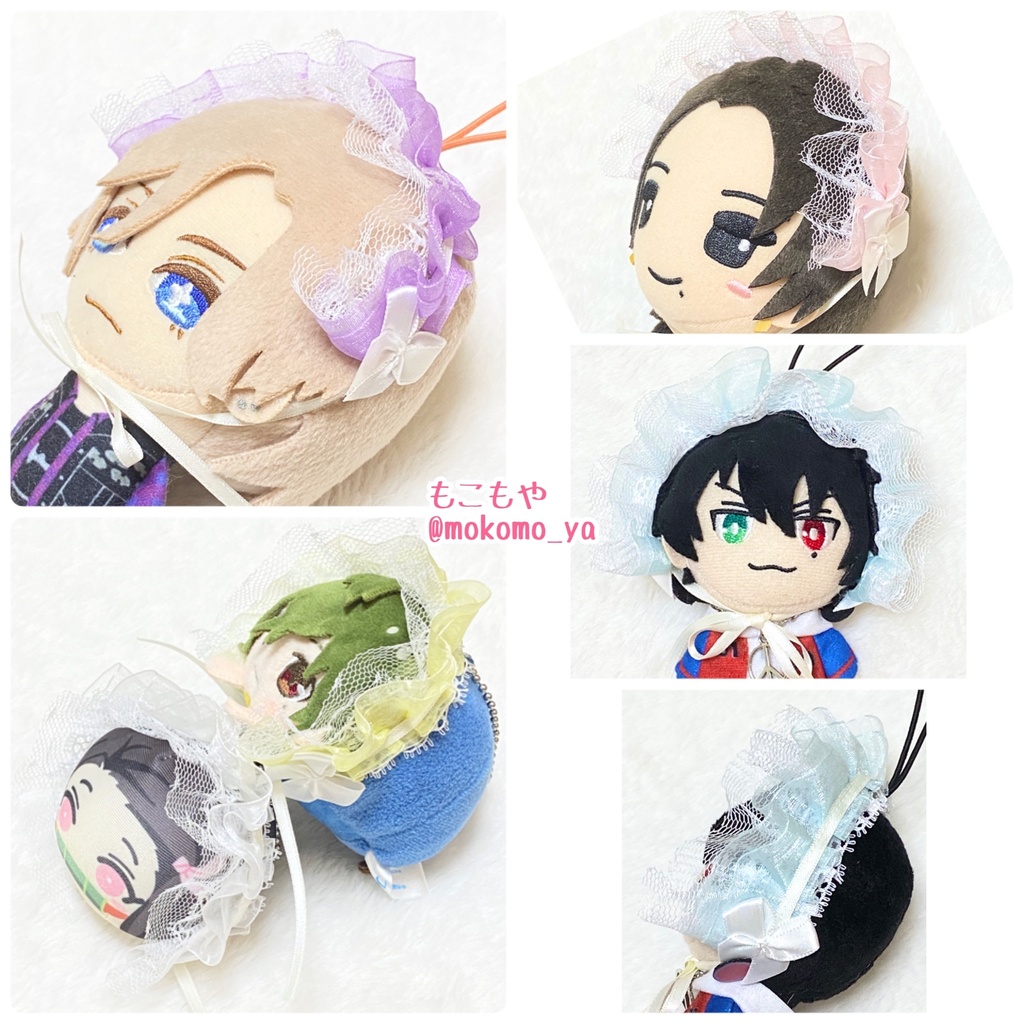 哺乳瓶ケース入りヘッドドレス/もこもやあかちゃんグッズセット/ヘッドドレス(8/15新デザイン追加!)