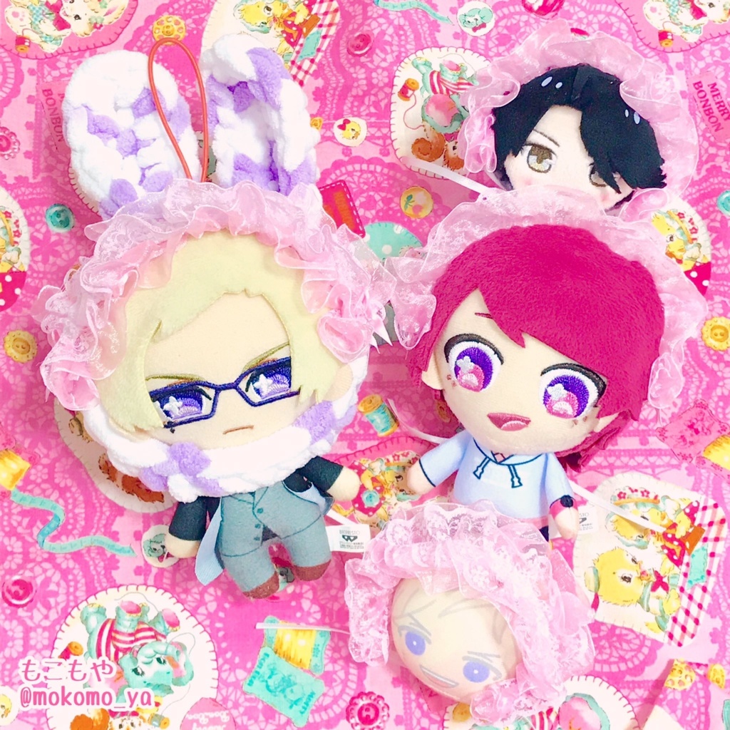 哺乳瓶ケース入りヘッドドレス/もこもやあかちゃんグッズセット/ヘッドドレス(8/15新デザイン追加!)