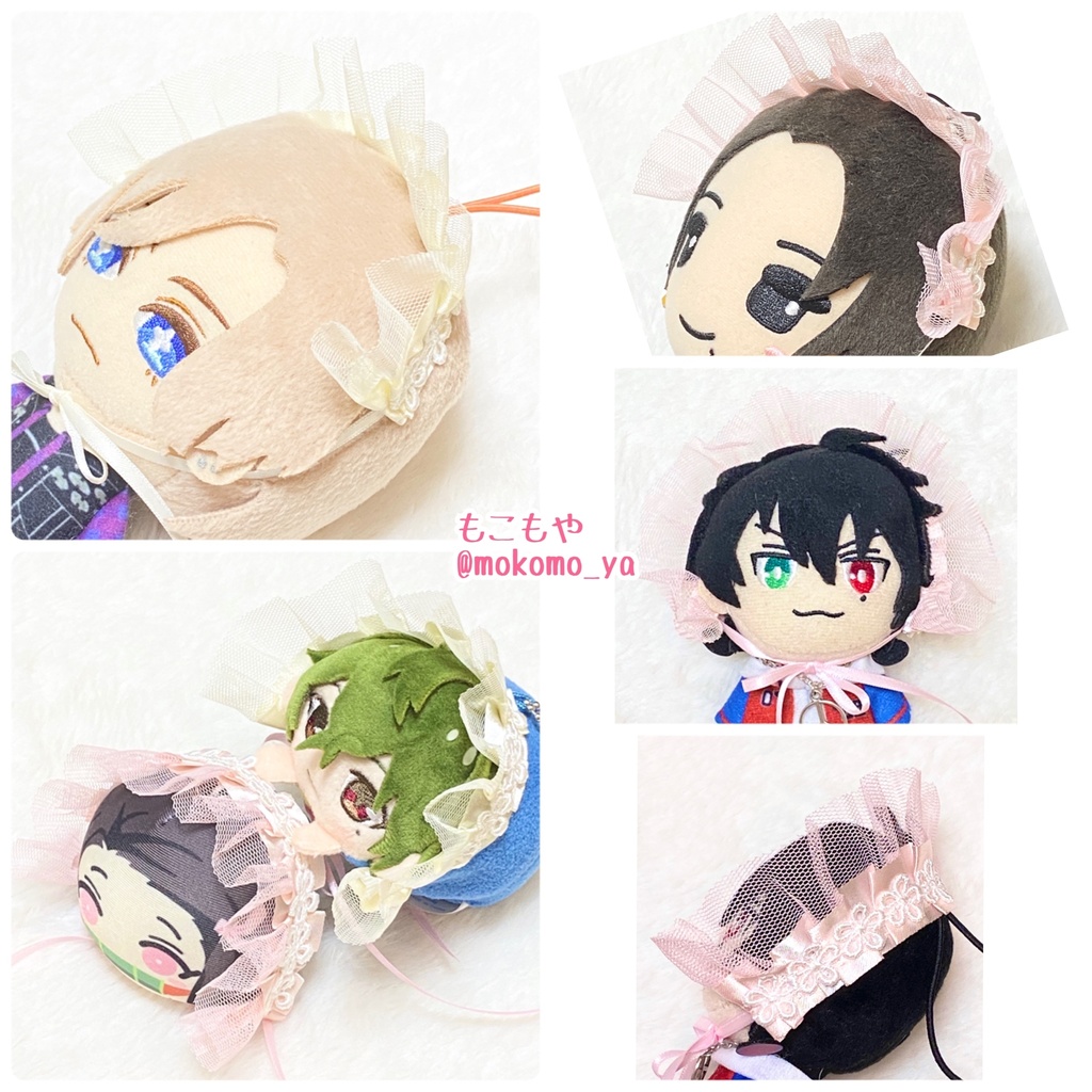 哺乳瓶ケース入りヘッドドレス/もこもやあかちゃんグッズセット/ヘッドドレス(8/15新デザイン追加!)