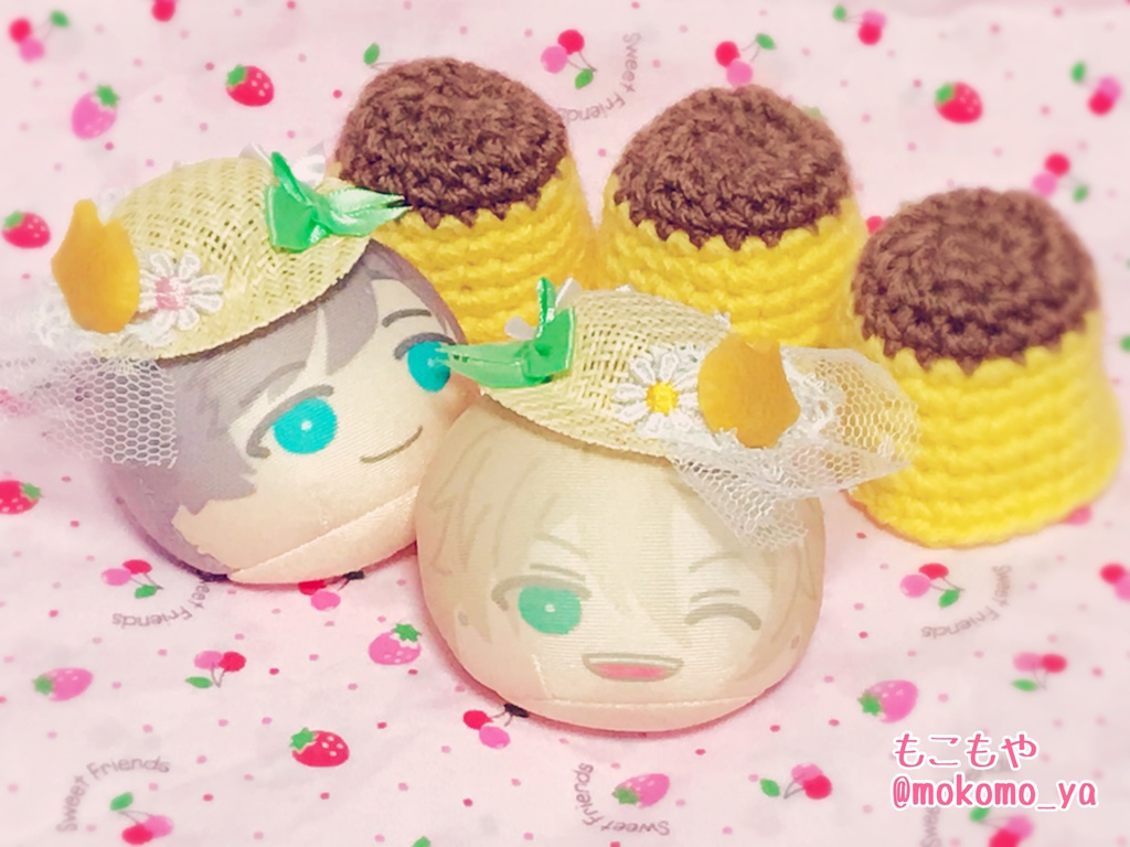 プリンのぼうし(撮影小物にも)