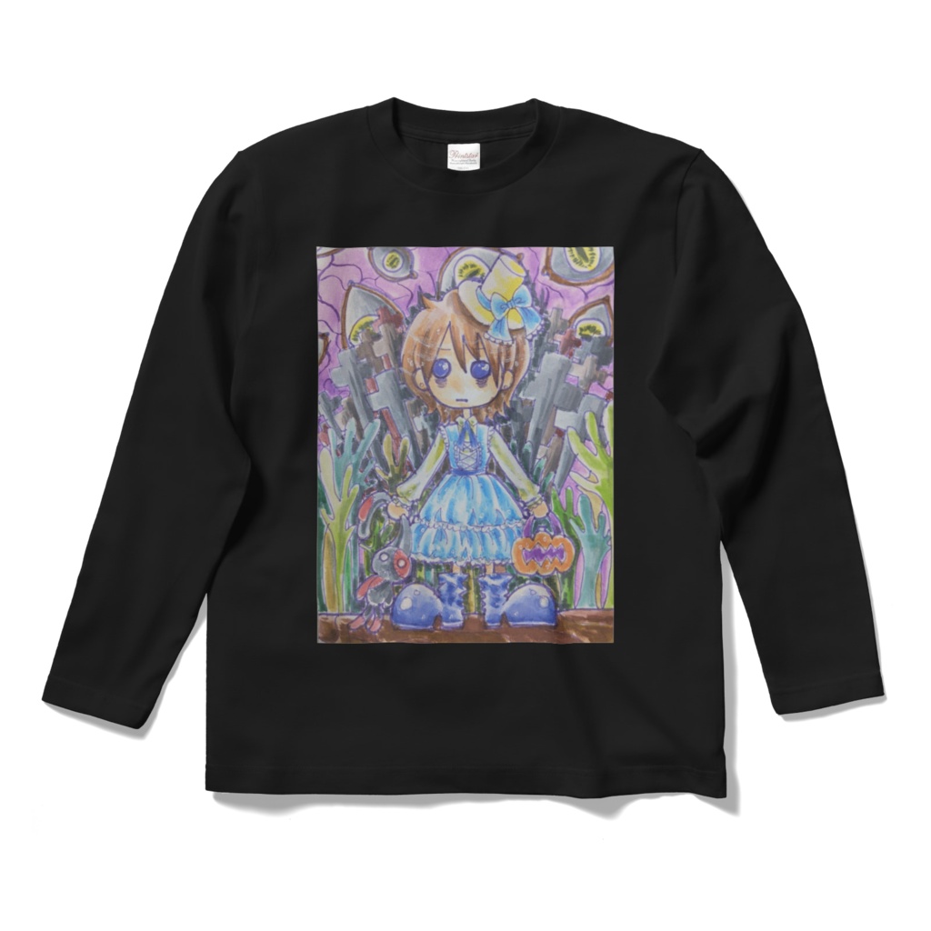 黒羽イラスト黒tシャツ 黒羽結城オンラインショップ Booth