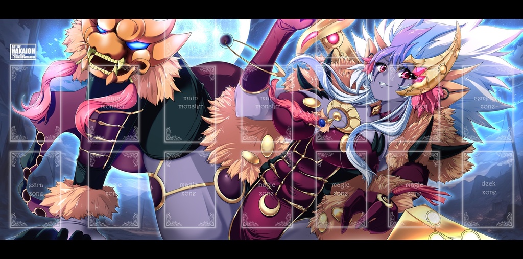 ムーンライトライガーダンサープレイマット