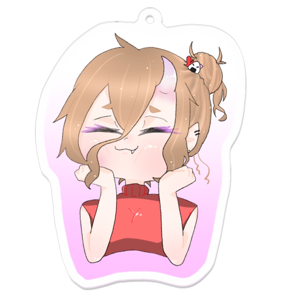 おにぎしアクリルキーホルダー