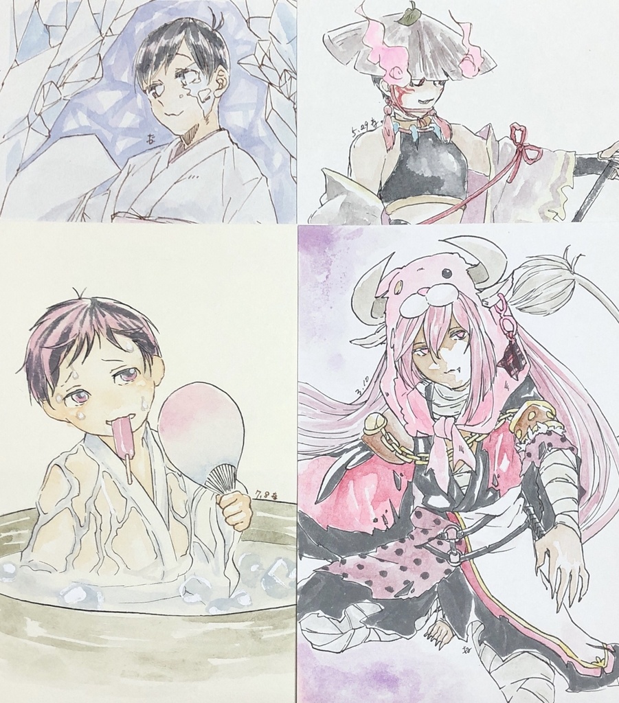 トド松 原画セット 妖怪系