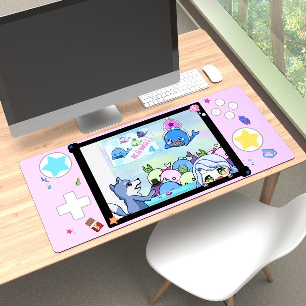 デスクマット★ピンク