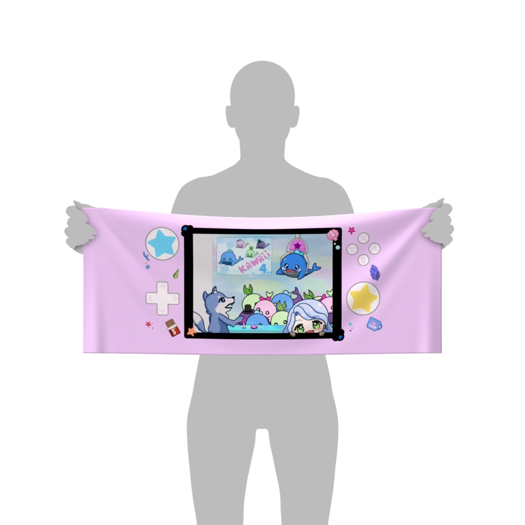 フェイスタオル★ピンク