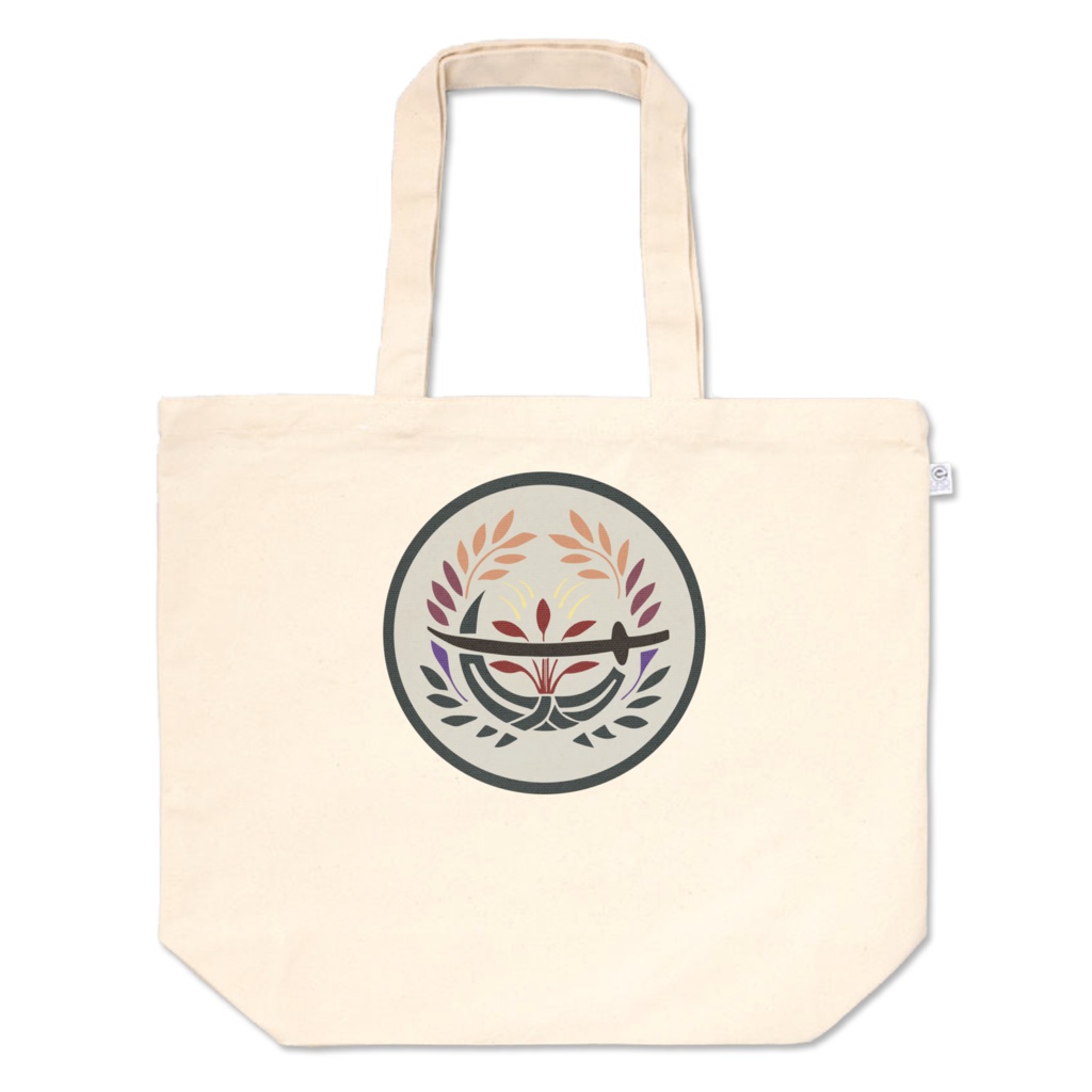 燭台切光忠 カラー紋 トートバッグ