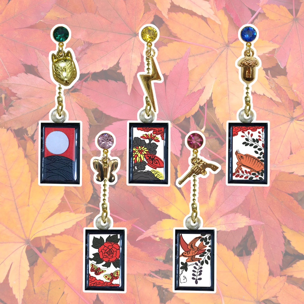 鬼滅の刃 イメージアクセサリー 花札ver.【柱】