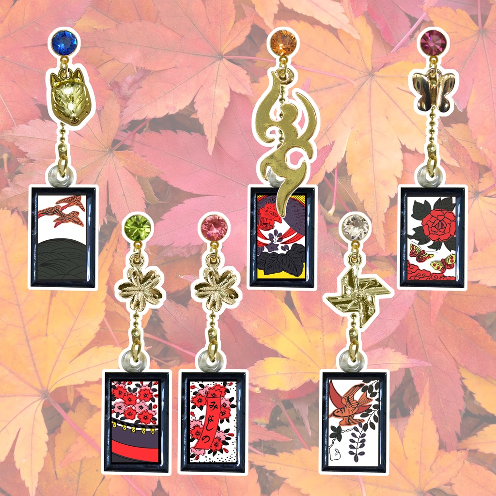 鬼滅の刃 イメージアクセサリー 花札ver.【柱】