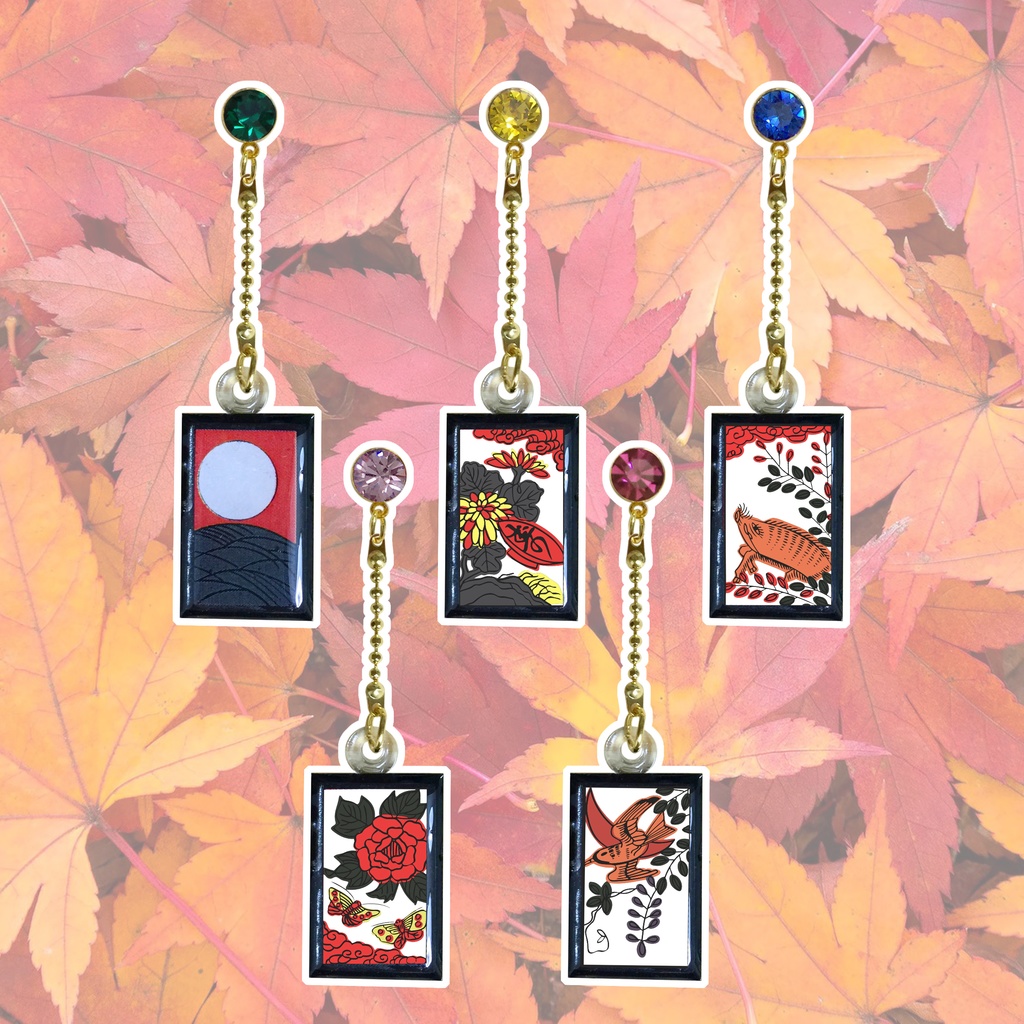 鬼滅の刃 イメージアクセサリー 花札ver.【柱】