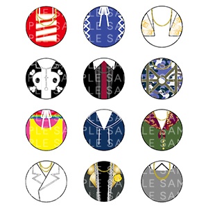 【ヒプマイ・ガイドブック新衣装イメージ】缶バッジ