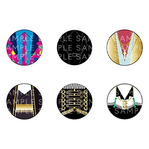 【ヒプマイ・ガイドブック新衣装イメージ】缶バッジ②