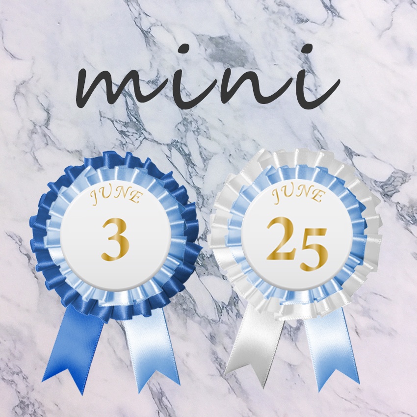 【おめかしバースデーmini】バースデーロゼット6月