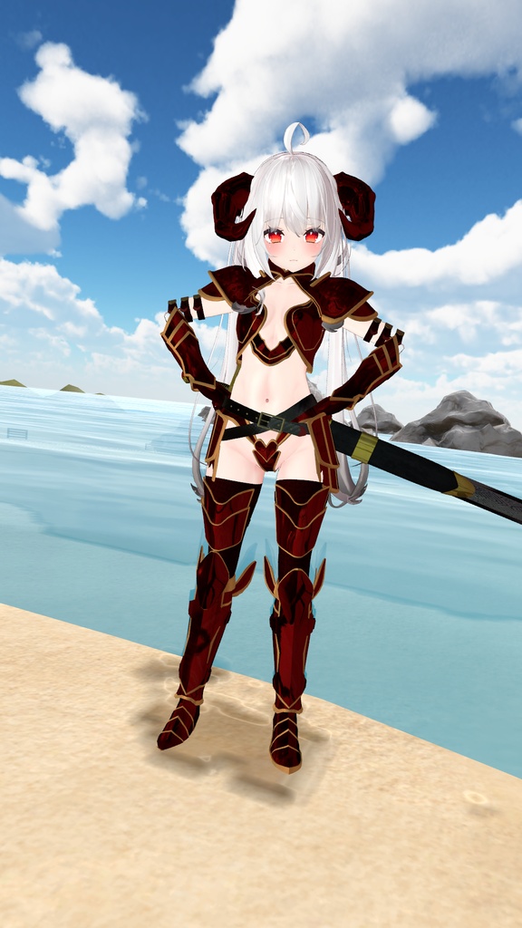 Maya(騎士)Vrchat向けの衣装