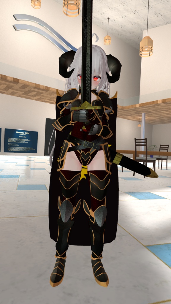 Maya(騎士)Vrchat向けの衣装