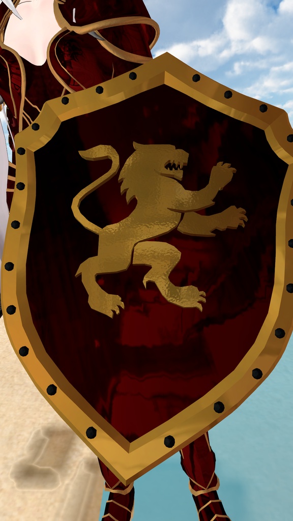 Maya(騎士)Vrchat向けの衣装