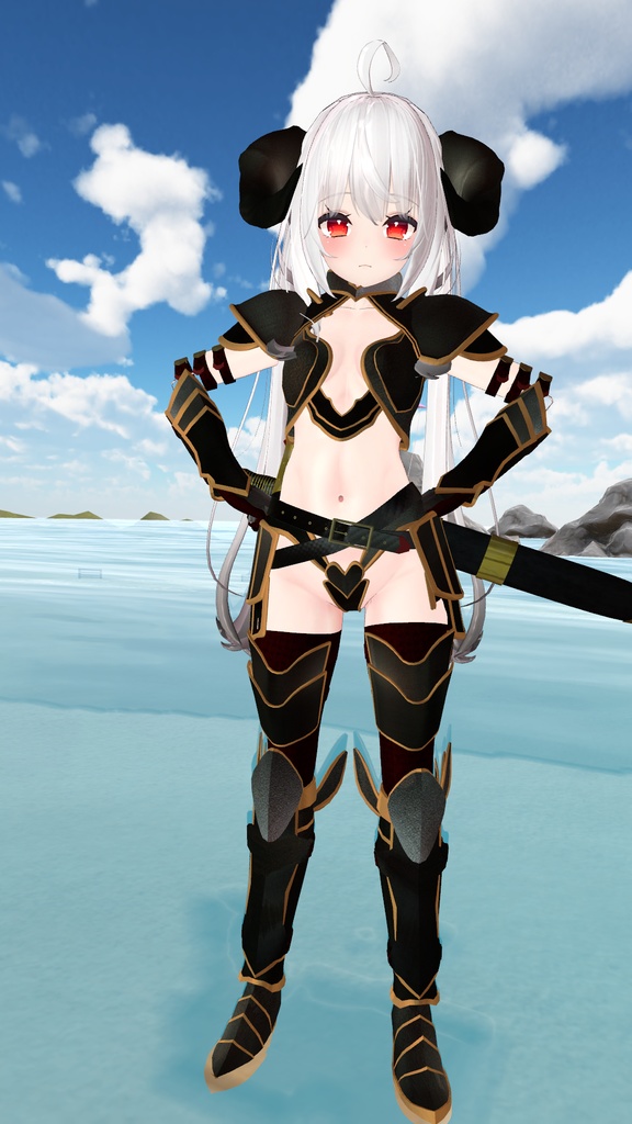 Maya(騎士)Vrchat向けの衣装