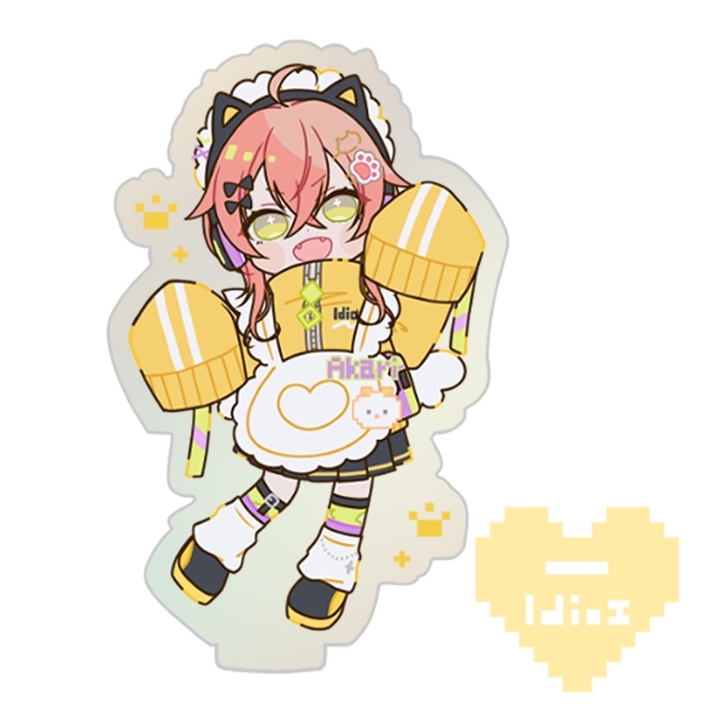 【非公式】オーロラアクリルスタンド（獅子堂あかりさん）