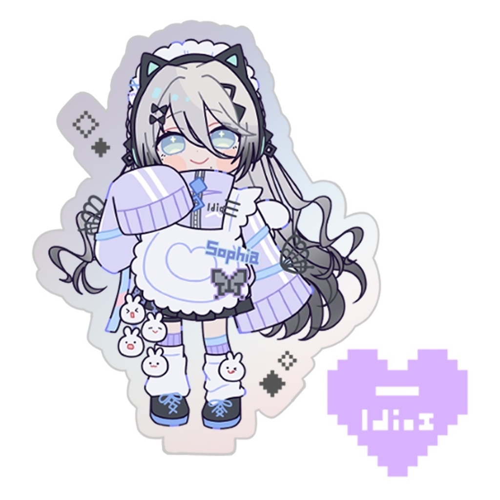 【非公式】オーロラアクリルスタンド（ソフィア・ヴァレンタインさん）