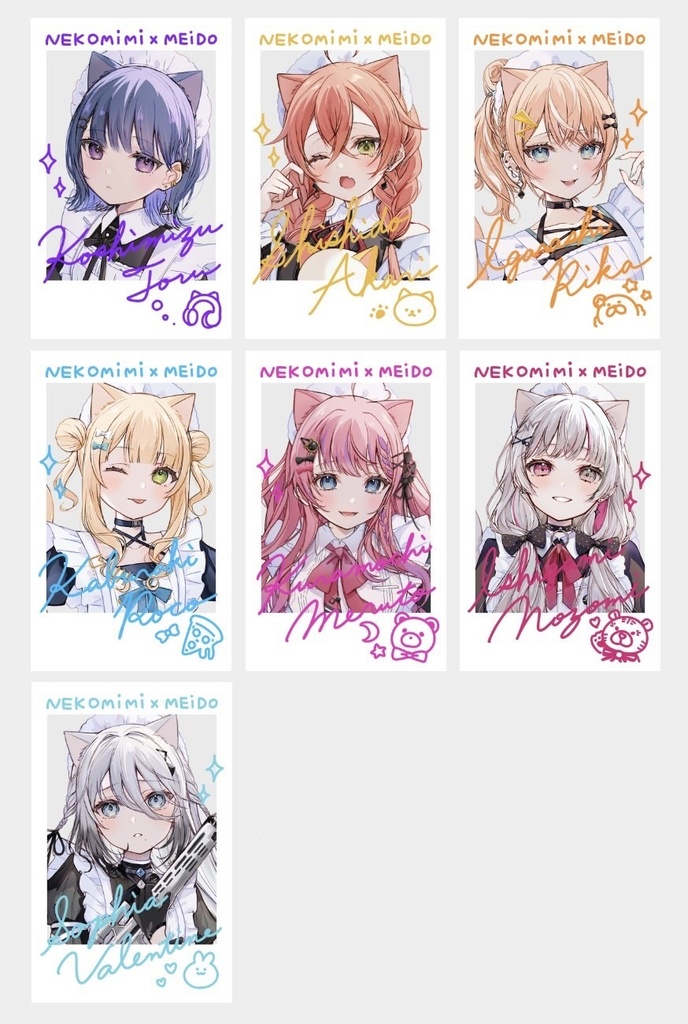 【非公式】箔押しチェキ風カード（ldiosセット)