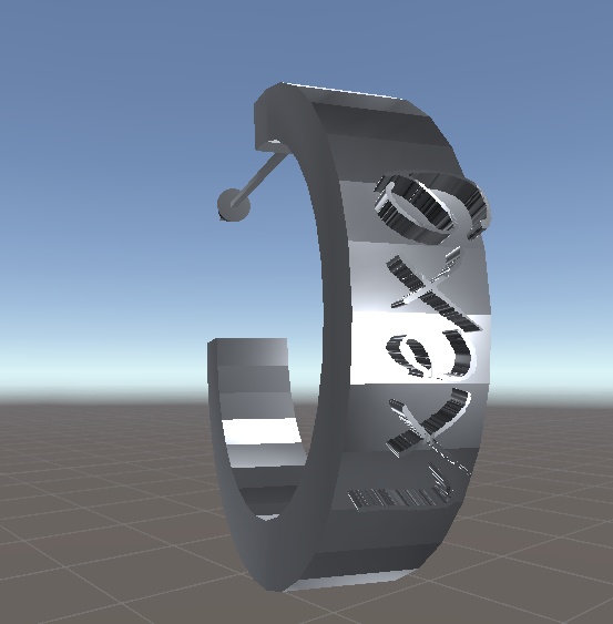 3/4earringピアス vrc想定 無料