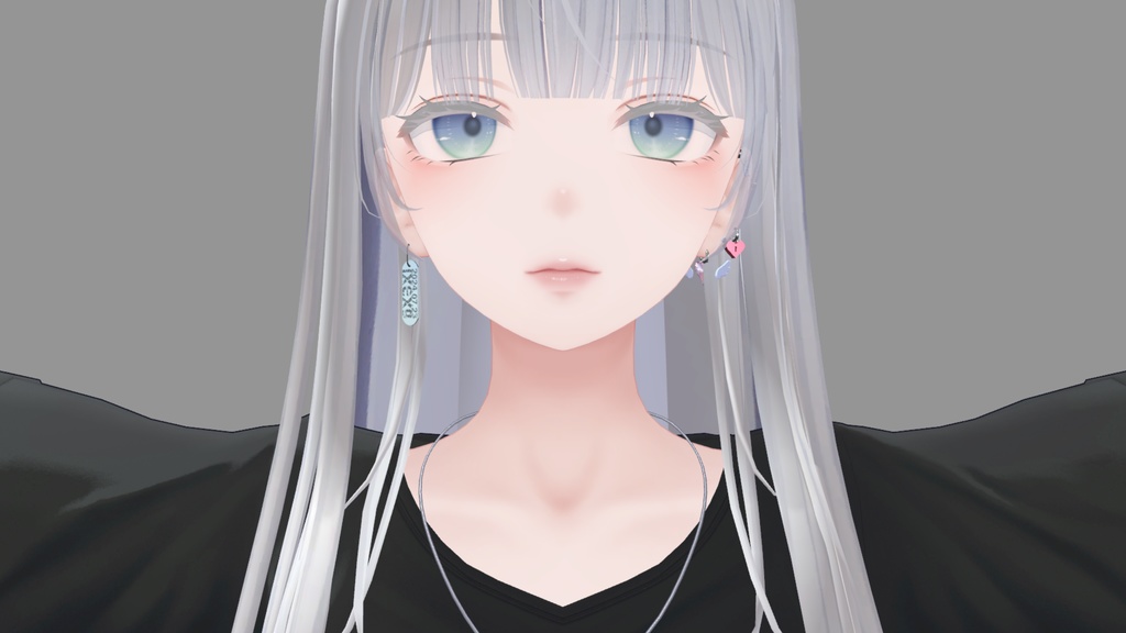 ハートピアスセット VRC想定