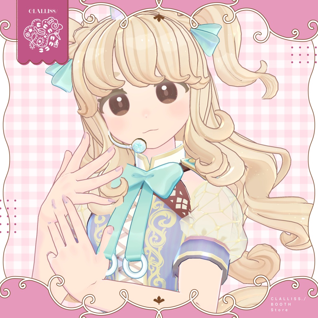 【MDollNail対応】Natural Color Nail【複数アバター対応】