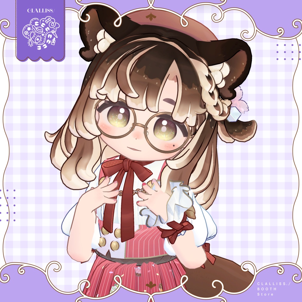 【MDollNail対応】Oshikatsu Nail Set【複数アバター対応】