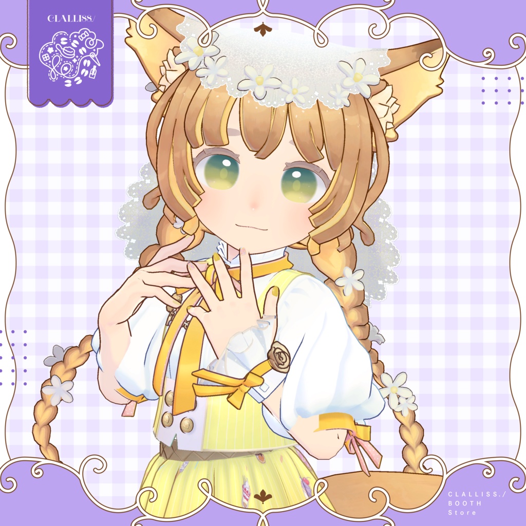 【MDollNail対応】Oshikatsu Nail Set【複数アバター対応】