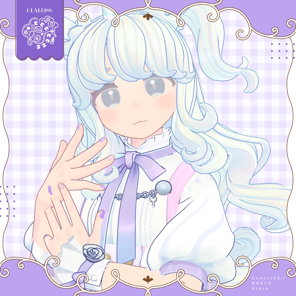 【MDollNail対応】Oshikatsu Nail Set【複数アバター対応】