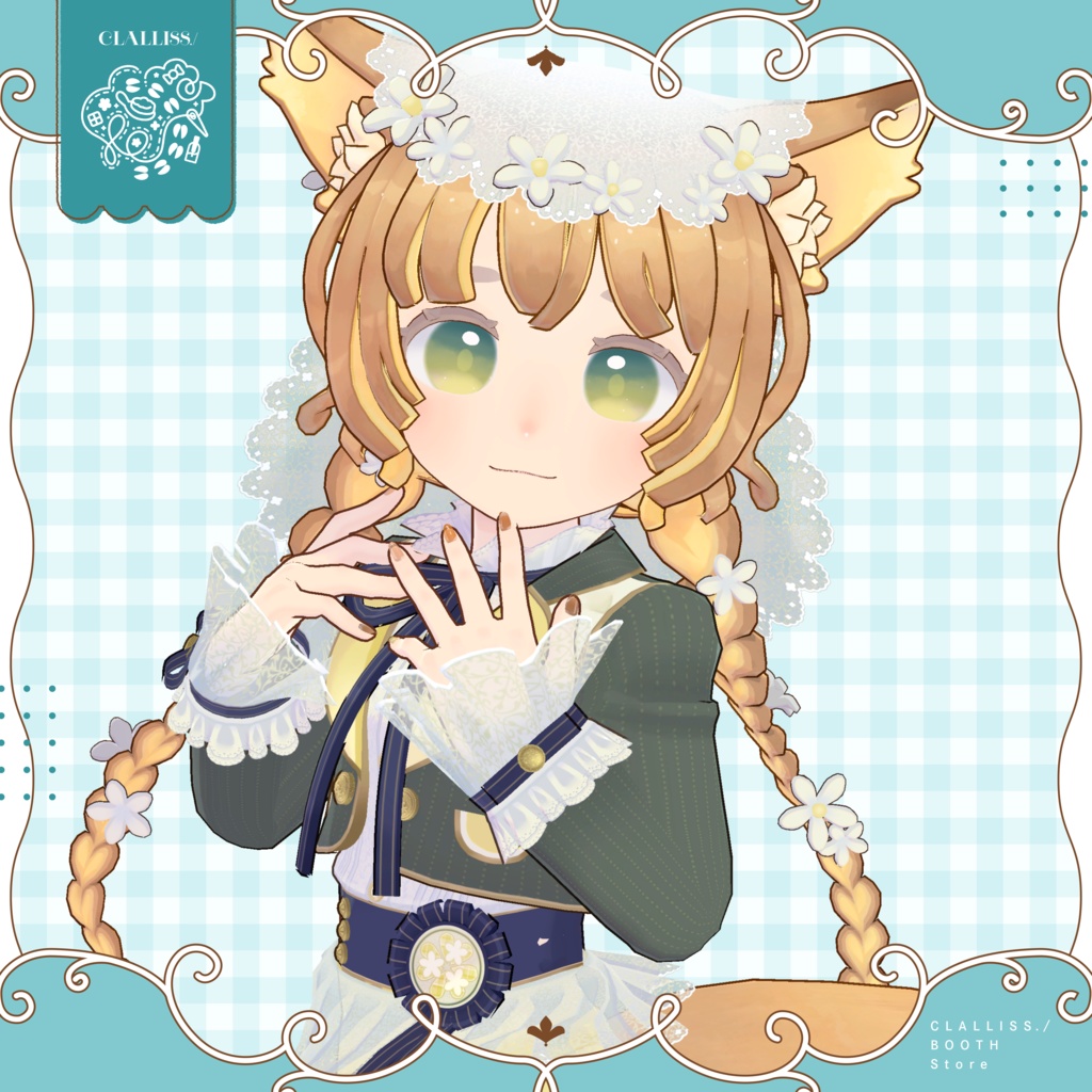 【MDollNail対応】Simple Color Nail【複数アバター対応】