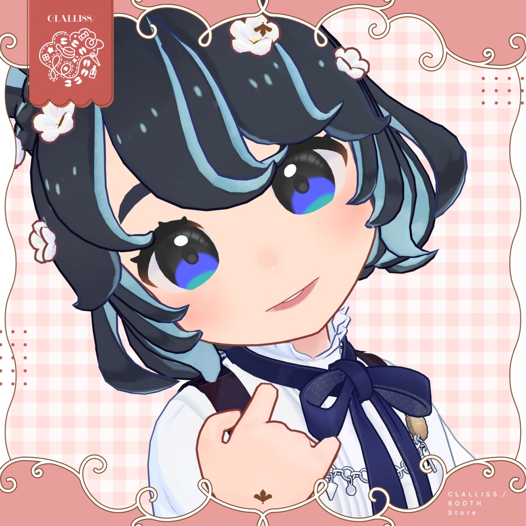 【7アバター対応】いろづきアイ