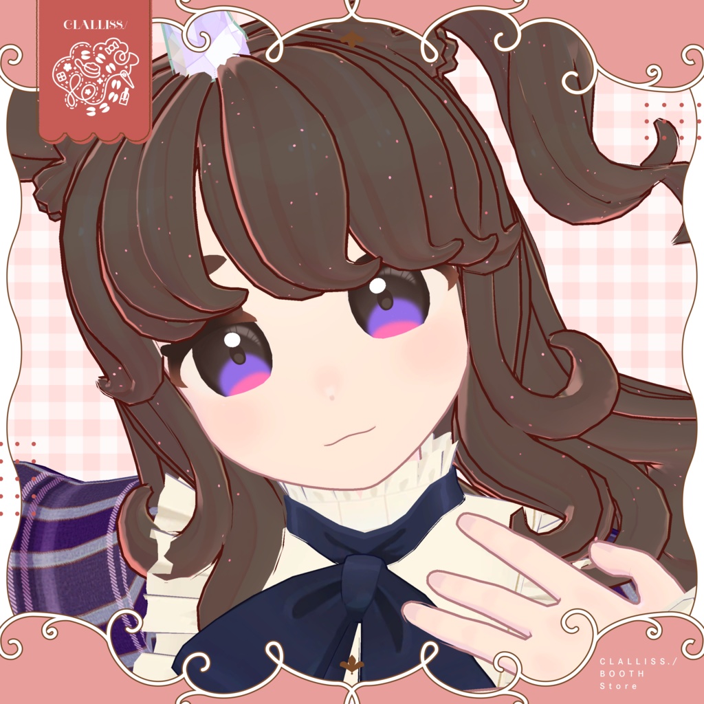 【7アバター対応】いろづきアイ