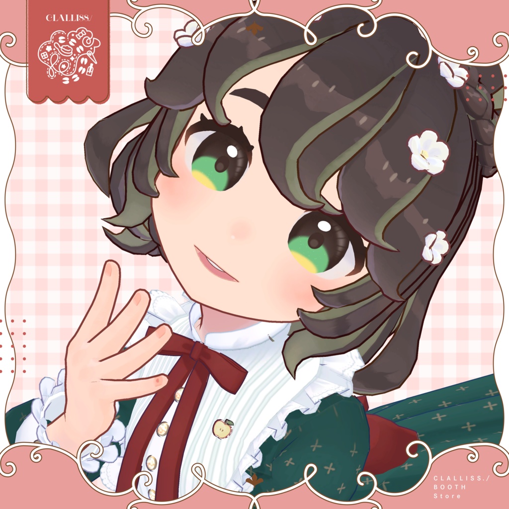 【7アバター対応】いろづきアイ