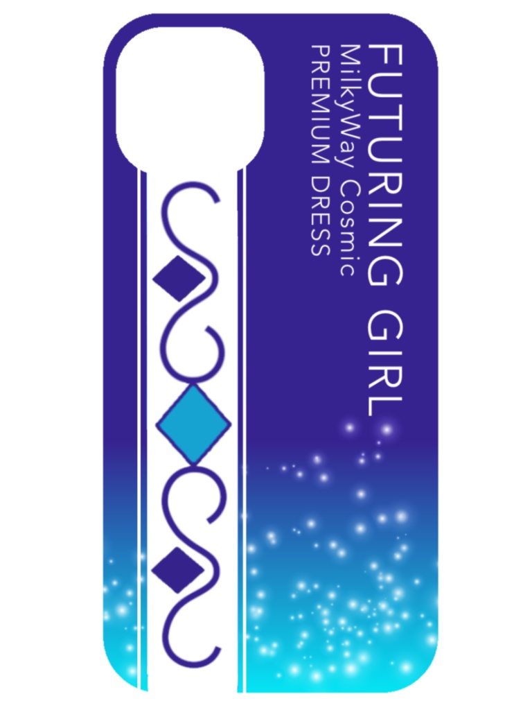 天の川コズミックモチーフiPhoneケース