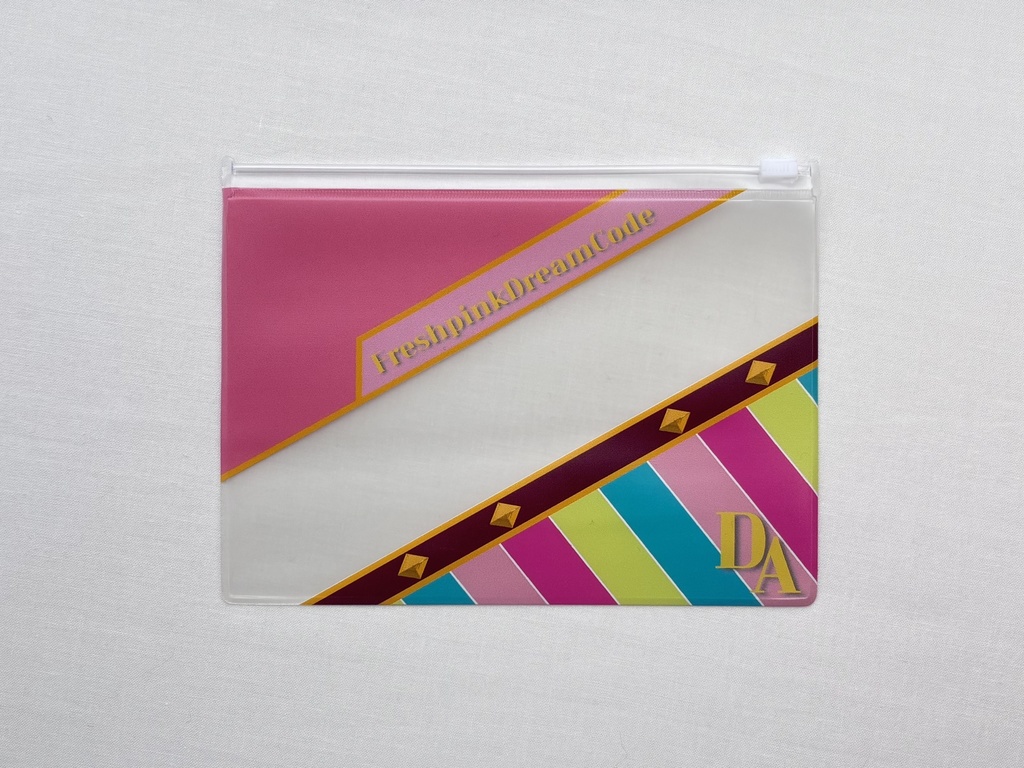 ドリアカスクドレモチーフクリアポーチ