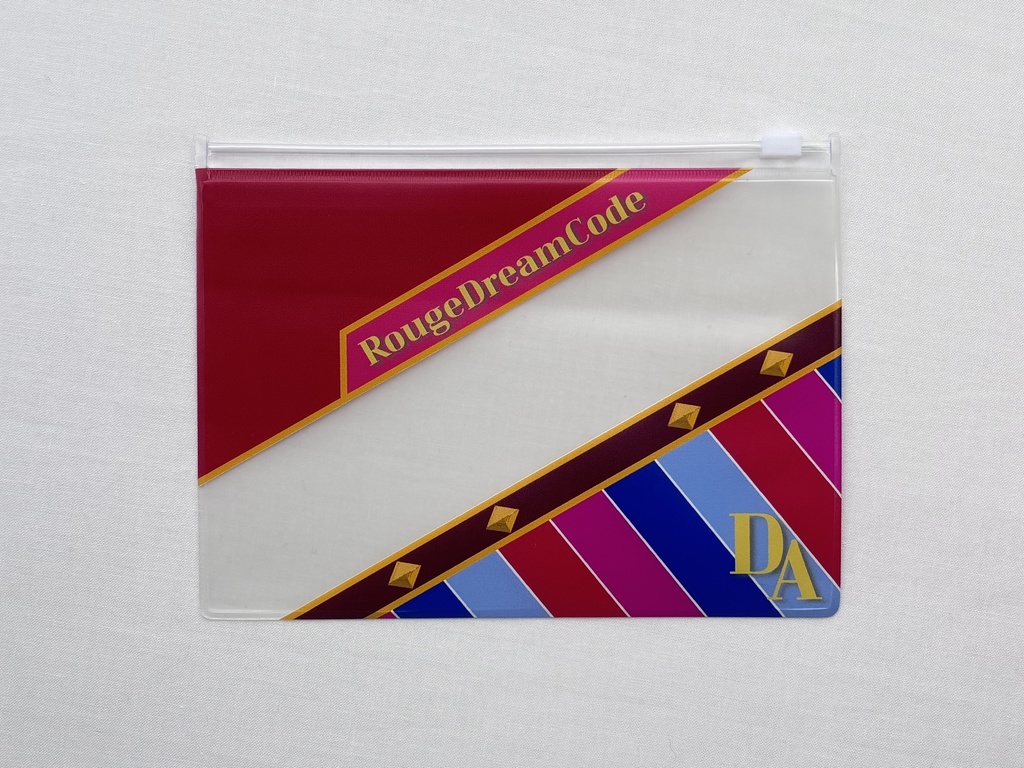 ドリアカスクドレモチーフクリアポーチ