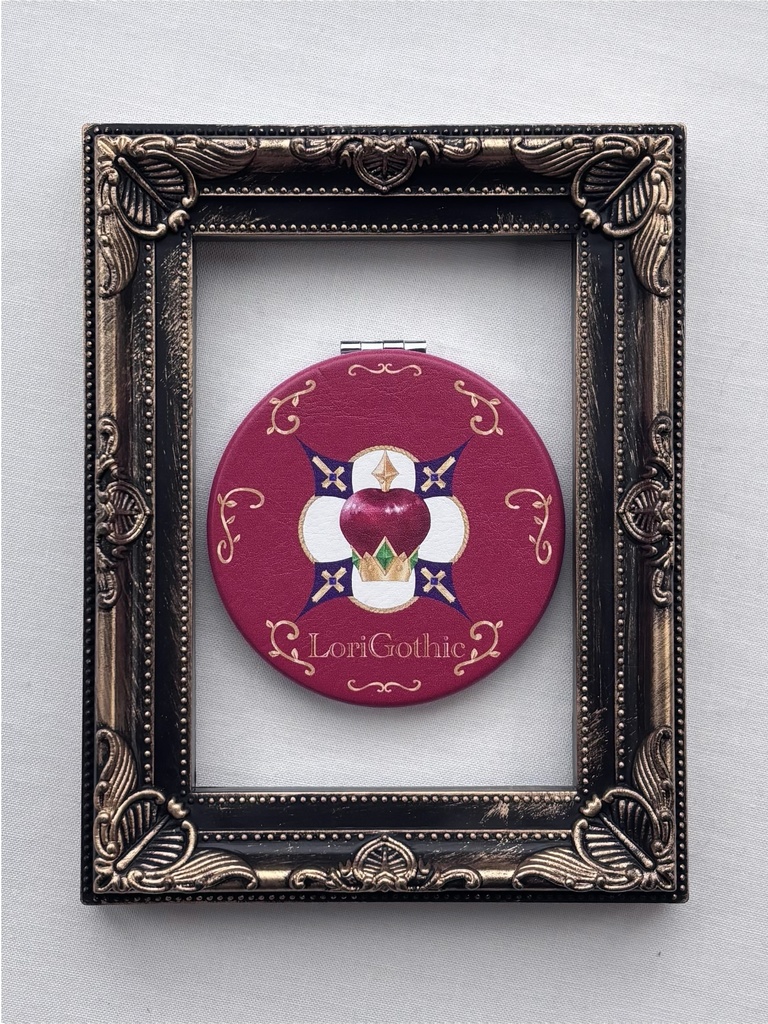 スノープリンセスモチーフコンパクトミラー