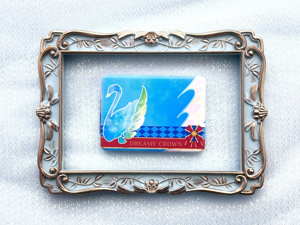 オデットスワンモチーフコンパクトミラー