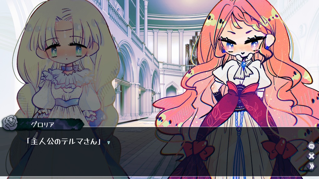 フリーゲーム『悪役令嬢の断罪まであと3ターン』