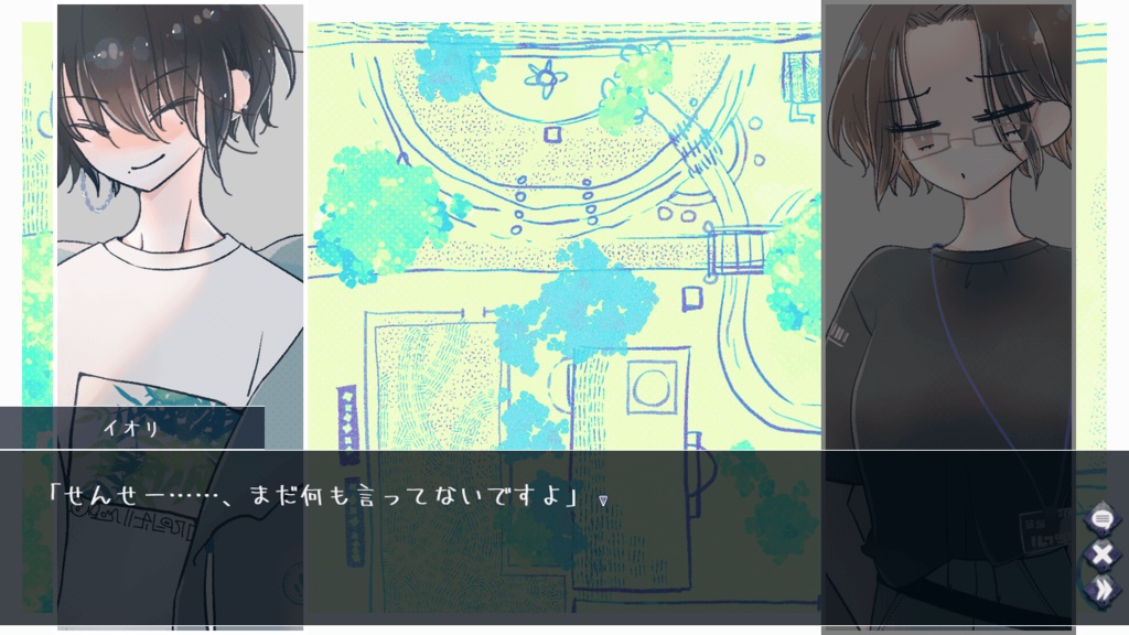 ひみつの校内庭園